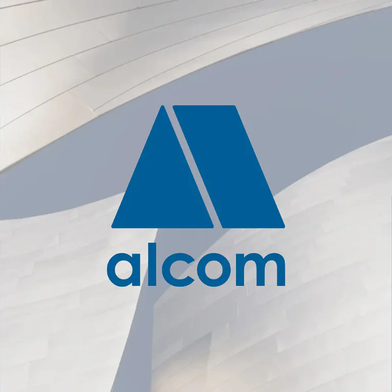 Alcom Group infographic explaining an aluminium manufacturing process