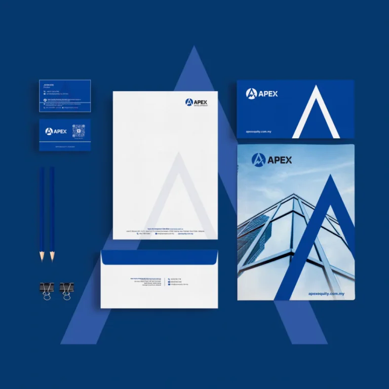 Apex responsive logo versions including wordmark and standalone logomark