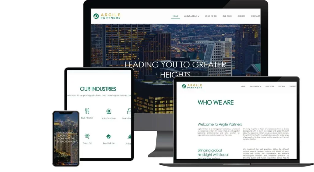 Argile Partners PowerPoint master slide templates for client engagements