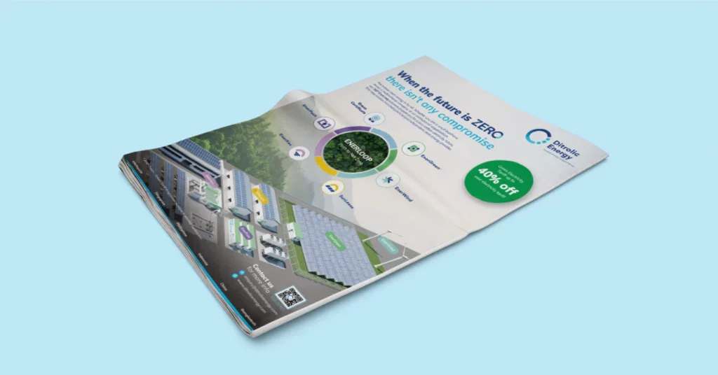 Ditrolic Energy corporate website showing the expanded service portfolio
