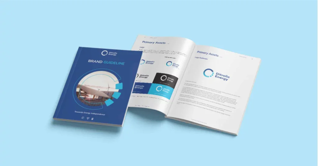Ditrolic Energy digital banners using the rebranded visual system