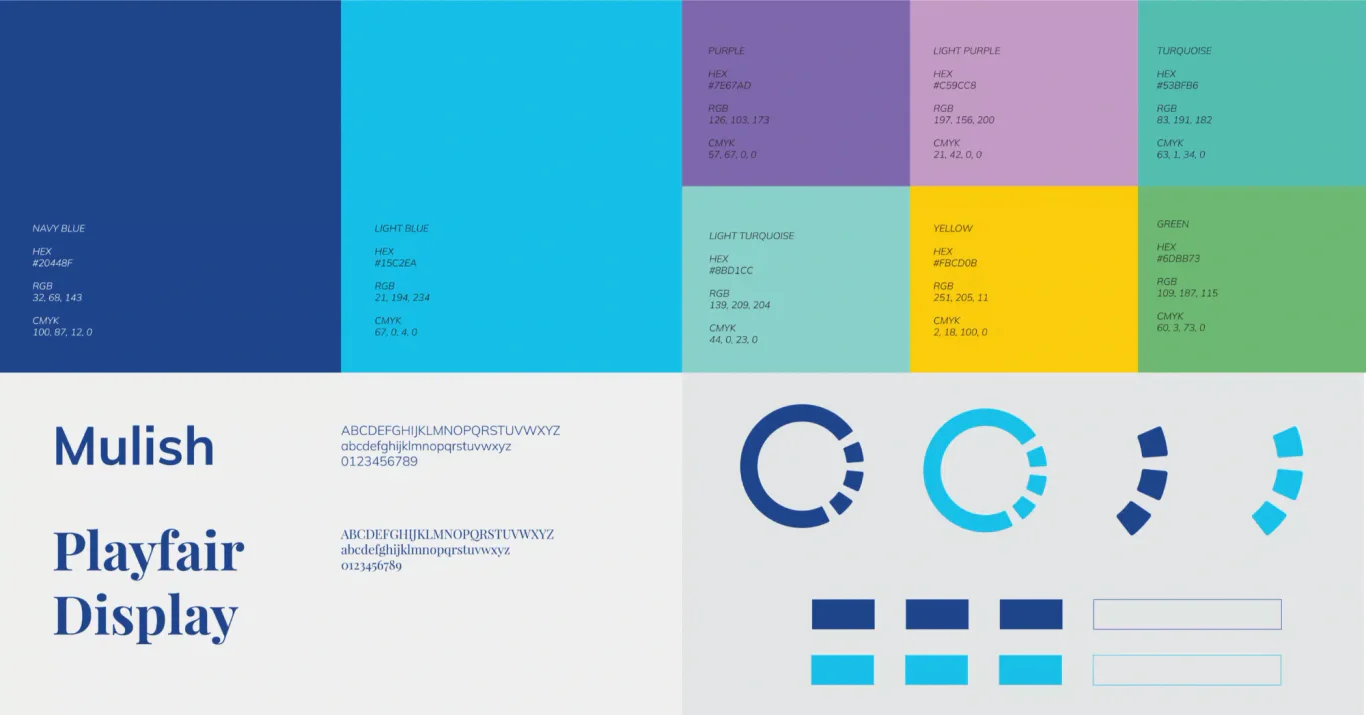 Ditrolic Energy Arc and Power Bar secondary graphics on communication materials