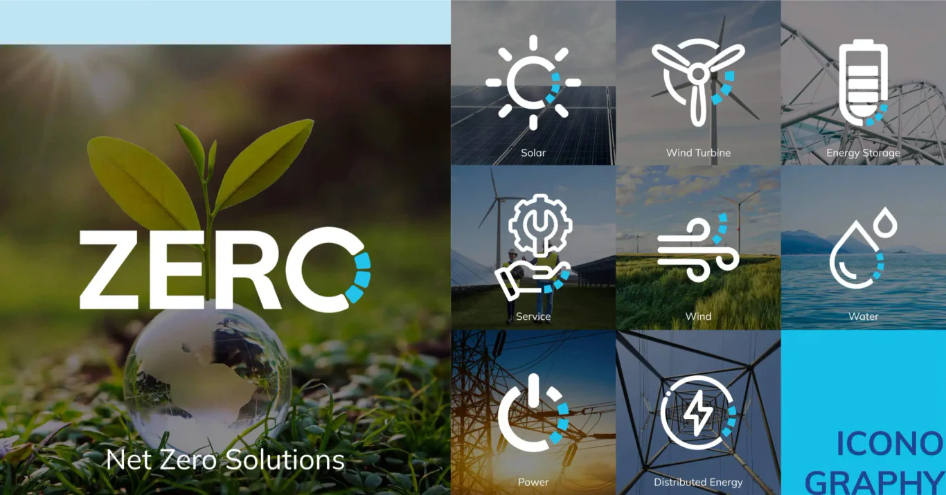 Ditrolic Energy corporate stationery in the rebranded identity