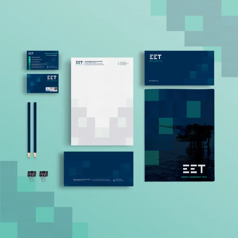 EET responsive corporate website homepage