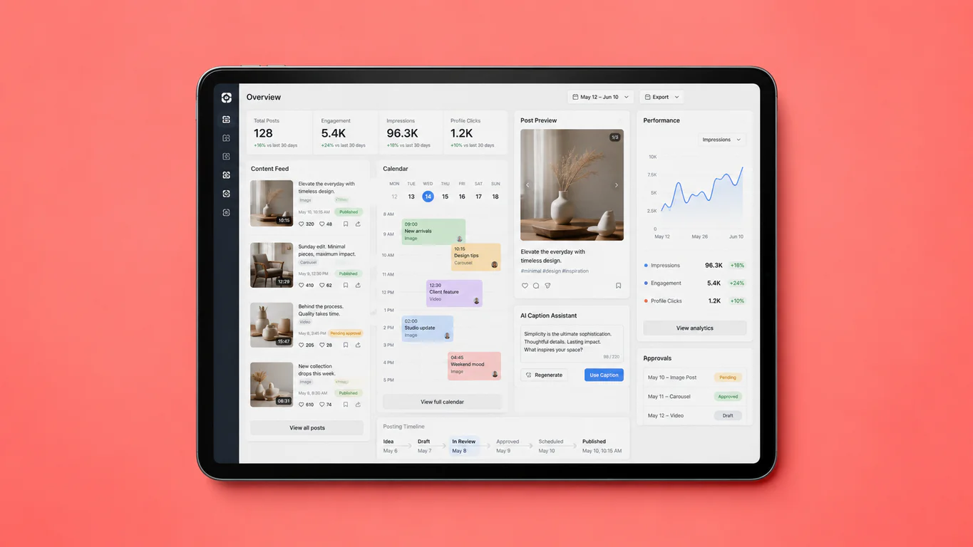 Social Media Management service by Walk Production