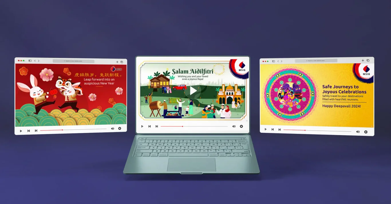 MSIG Festive Motion Graphic Video