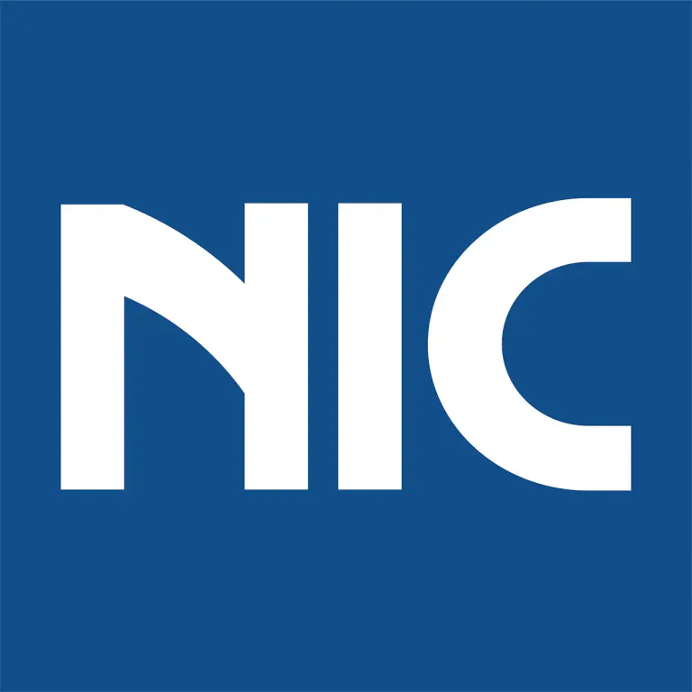 NIC application guide page with industrial imagery