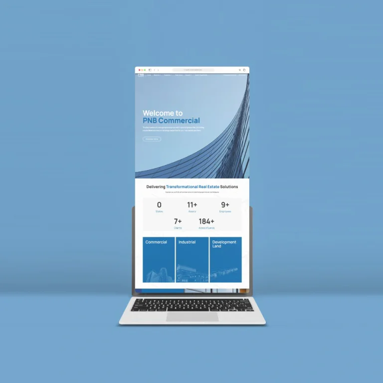 PNB Commercial: Corporate Website for Property Management