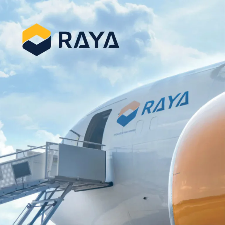 Raya Airways cargo aircraft social media post on Instagram